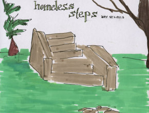 homeless steps