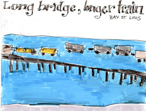 long bridge longer train